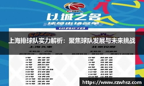 上海排球队实力解析：聚焦球队发展与未来挑战